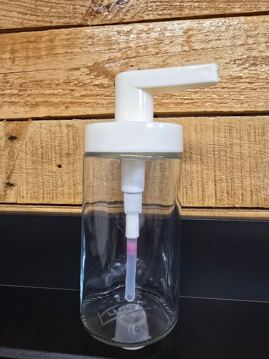 Botella de Cristal con Pump – 7 oz