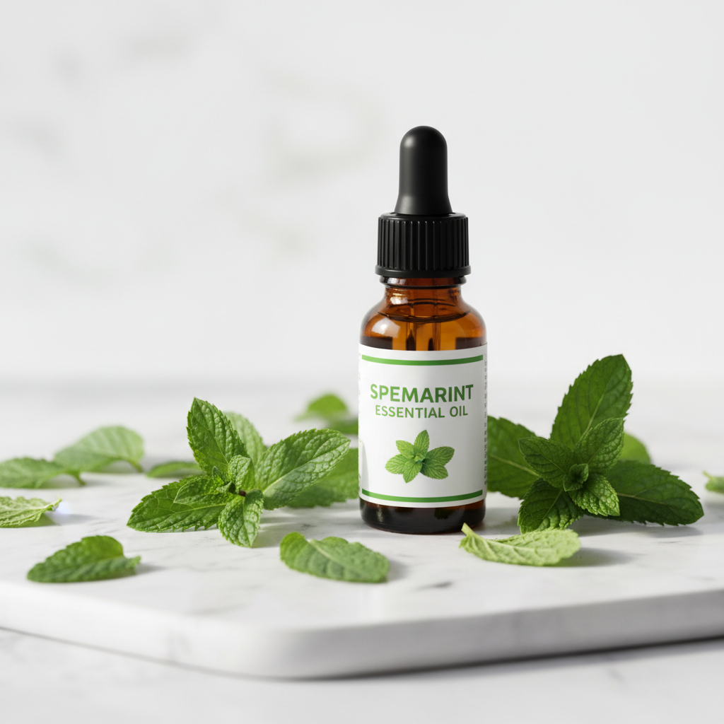 Spearmint Essential Oil | Aceite Esencial de Hierbabuena para Jabones, Velas y Aromaterapia (1 oz)