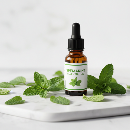 Spearmint Essential Oil | Aceite Esencial de Hierbabuena para Jabones, Velas y Aromaterapia (1 oz)