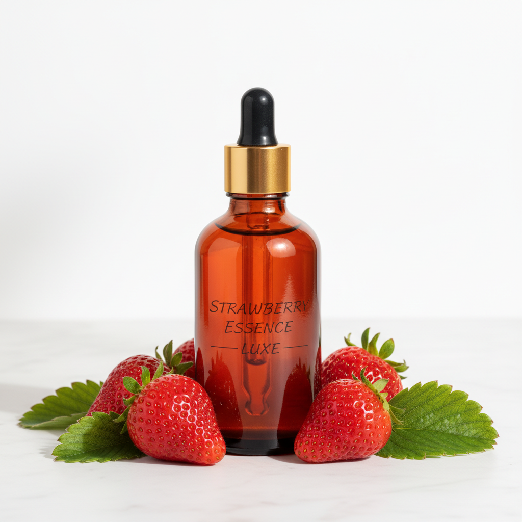 Fragancia de Fresas para Jabones y Velas – 2 oz