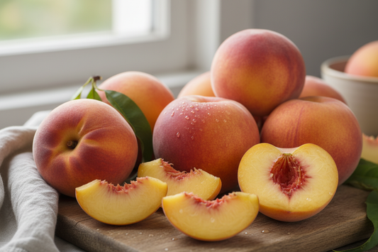tasty peaches