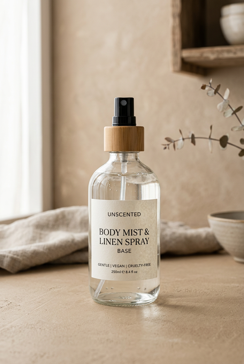 Unscented Body Mist & Linen Spray Base | Base para Splash y Telas (16 Oz)