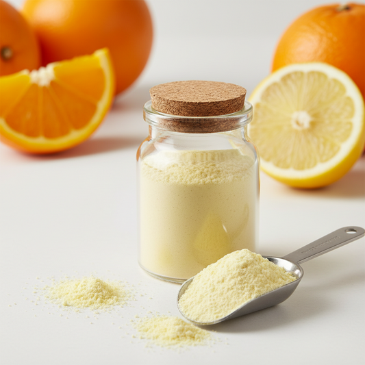 Vitamina C en Polvo Grado Cosmético (Ácido L-Ascórbico) | Cosmetic Grade Vitamin C Powder para Skincare DIY
