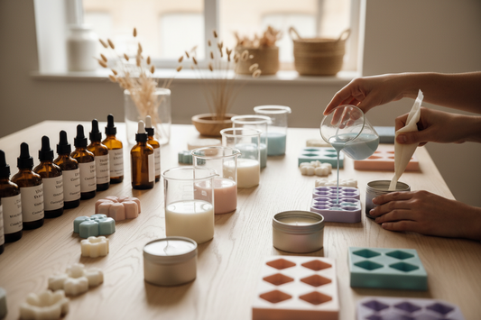 Taller de Wax Melts y Squeezable Wax Melts en Puerto Rico | Aprende a Crear Fragancias para el Hogar
